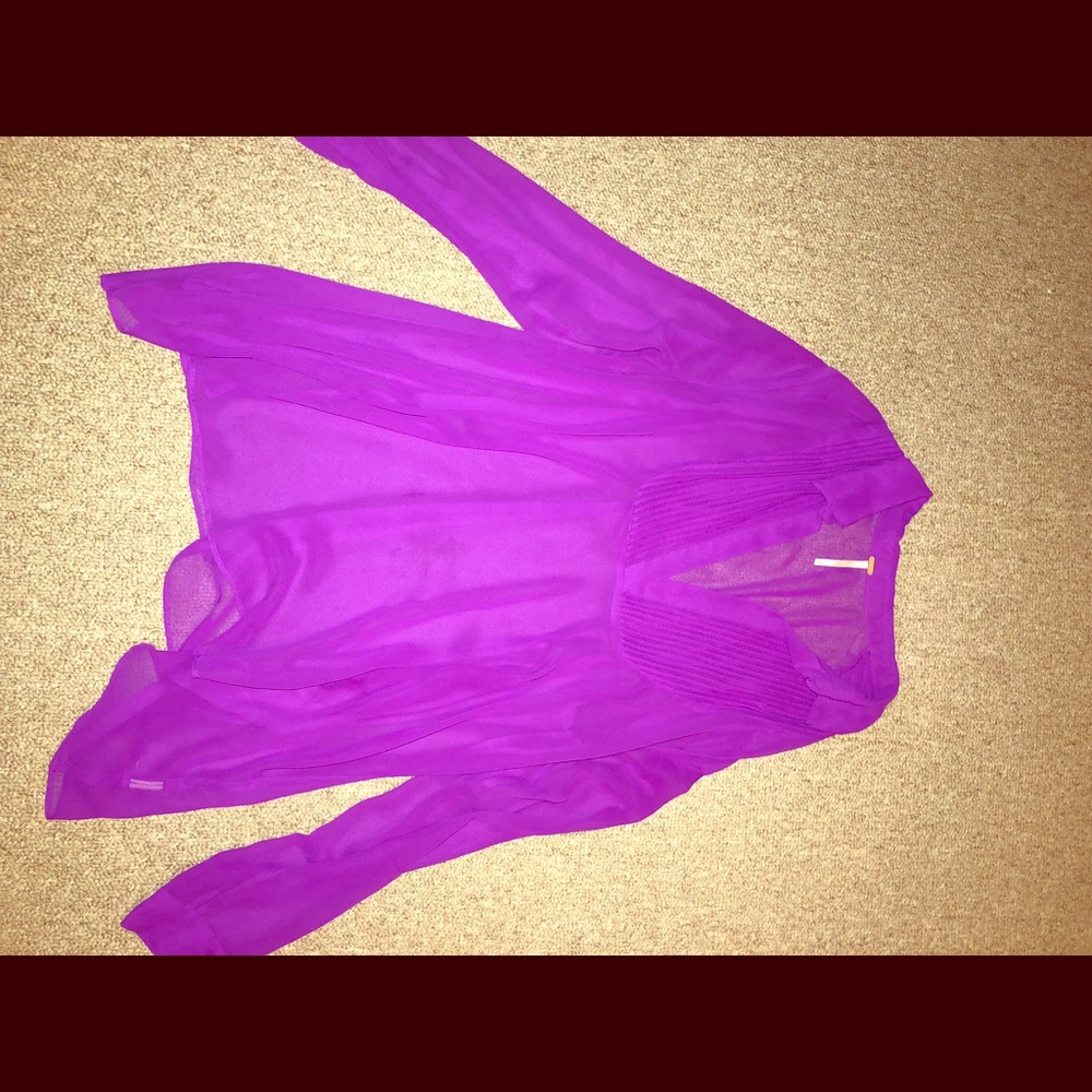 Purple Free People Blouse